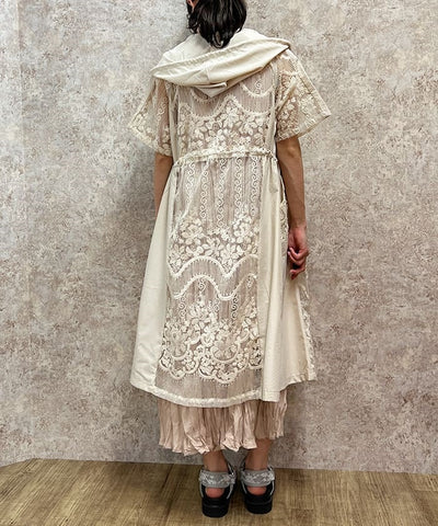 Organdy Long Blouson