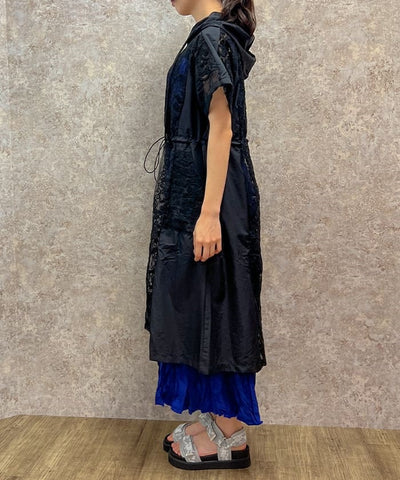 Organdy Long Blouson