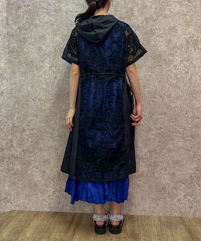 Organdy Long Blouson