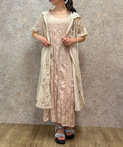 Organdy Long Blouson