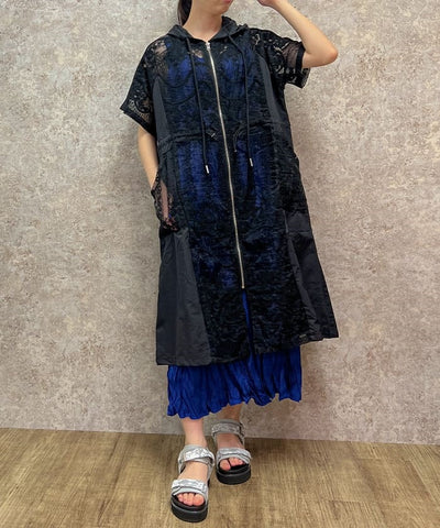 Organdy Long Blouson