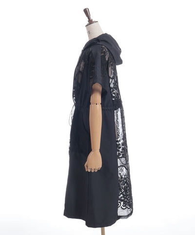 Organdy Long Blouson