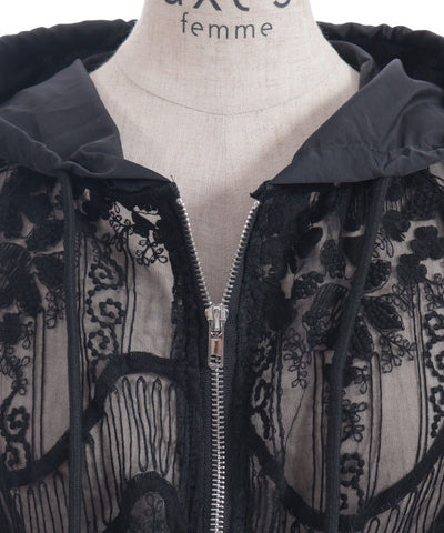 Organdy Long Blouson
