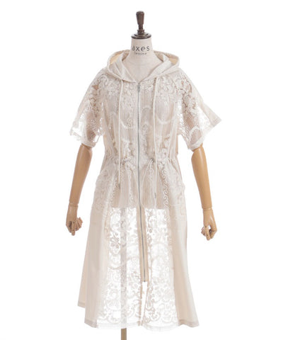 Organdy Long Blouson