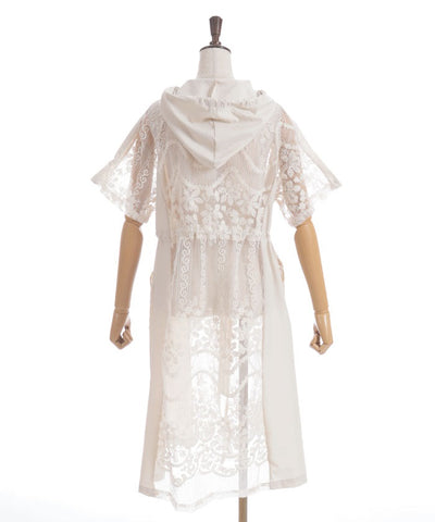 Organdy Long Blouson