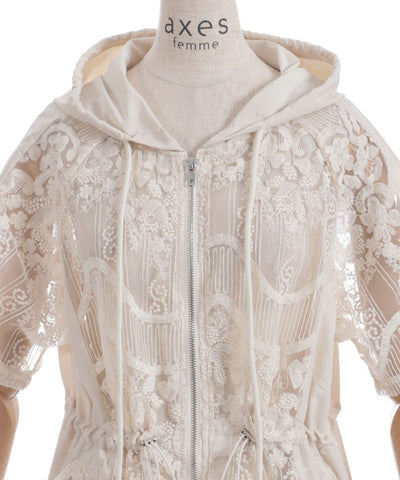 Organdy Long Blouson