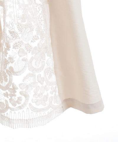 Organdy Long Blouson