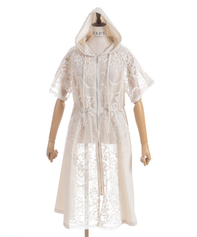 Organdy Long Blouson