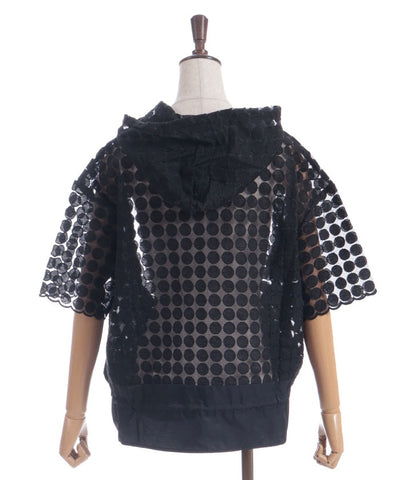 Dot Organdy Blouson