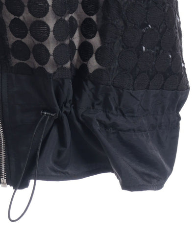 Dot Organdy Blouson