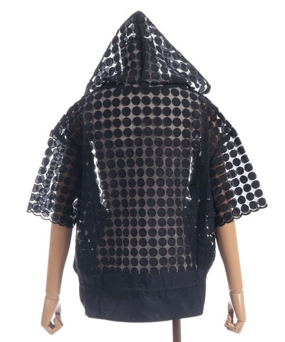 Dot Organdy Blouson
