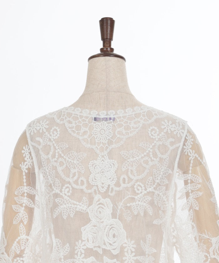 Tulle Lace Cardigan