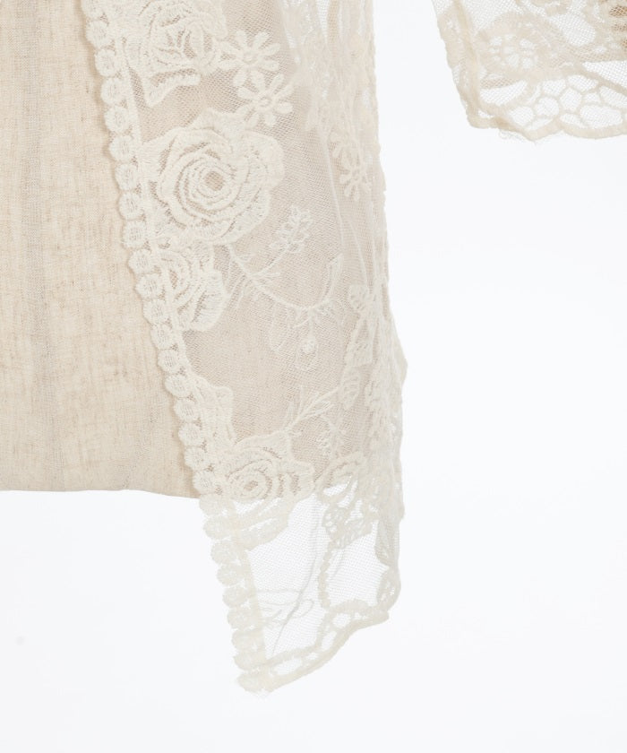 Tulle Lace Cardigan