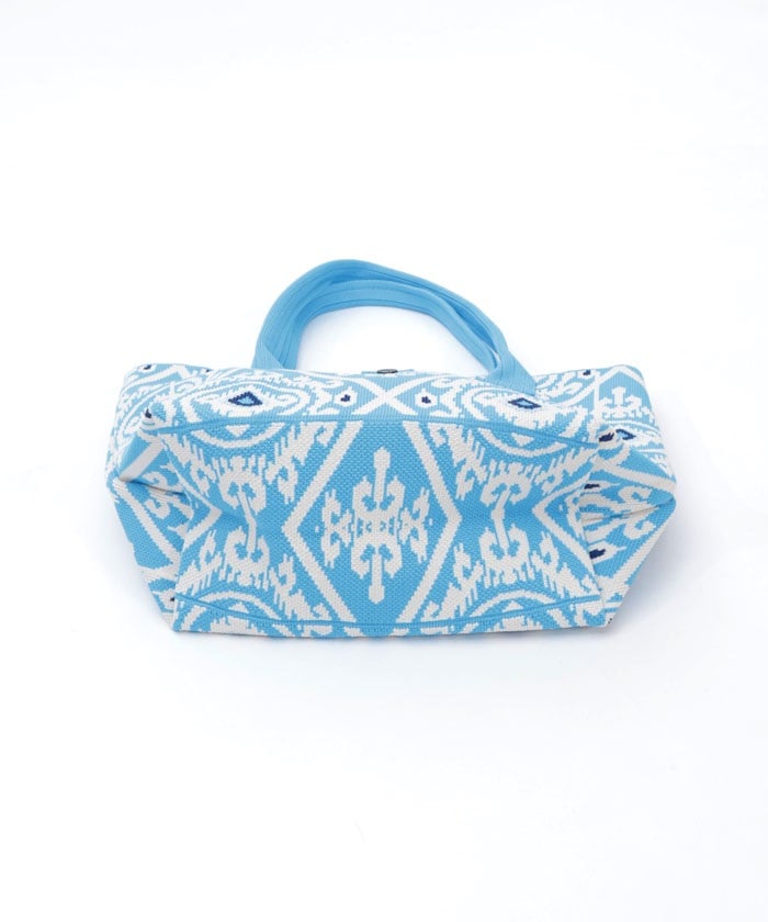Ethnic Pattern Knit Bag
