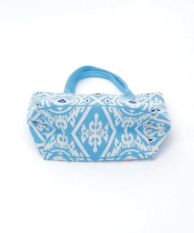 Ethnic Pattern Knit Bag