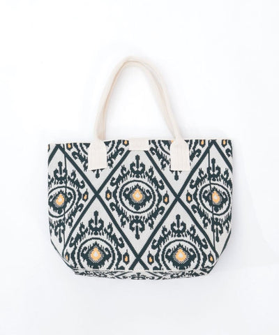Ethnic Pattern Knit Bag
