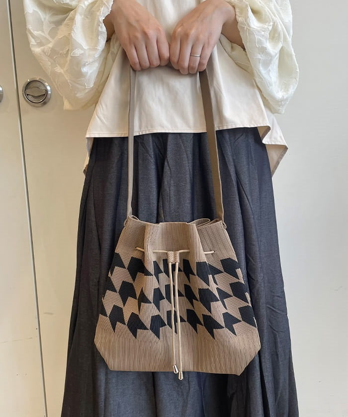 Knit Overall Pattern Bag