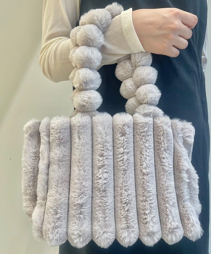 Fake Fur Tote Bag