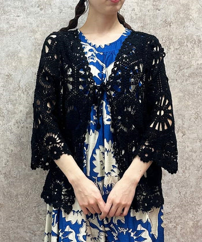 Embroidery Lace Cardigan
