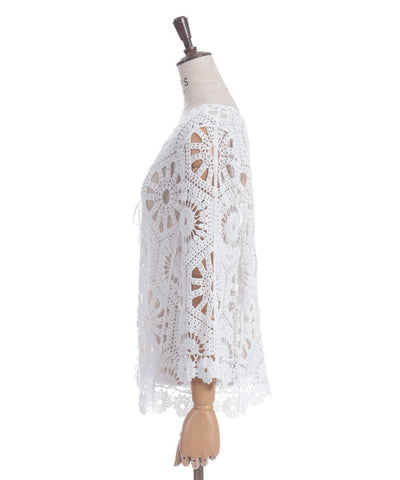 Embroidery Lace Cardigan
