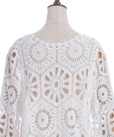 Embroidery Lace Cardigan