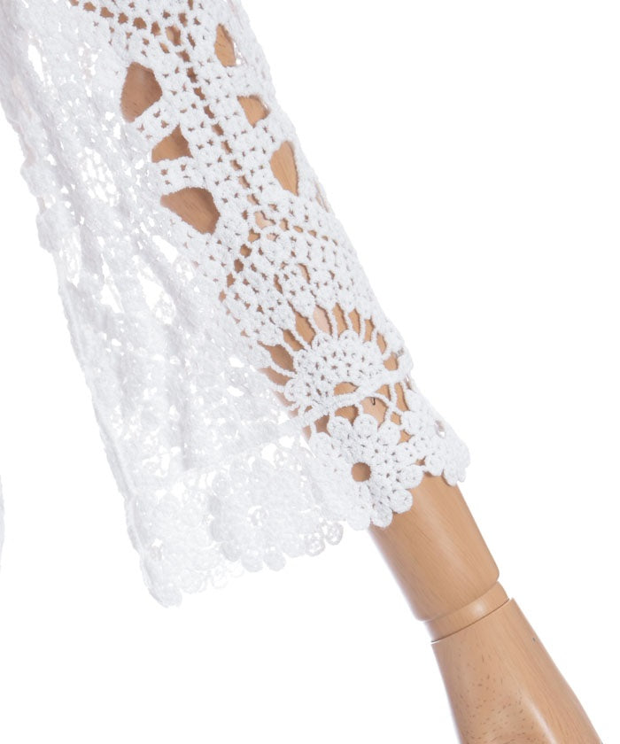 Embroidery Lace Cardigan