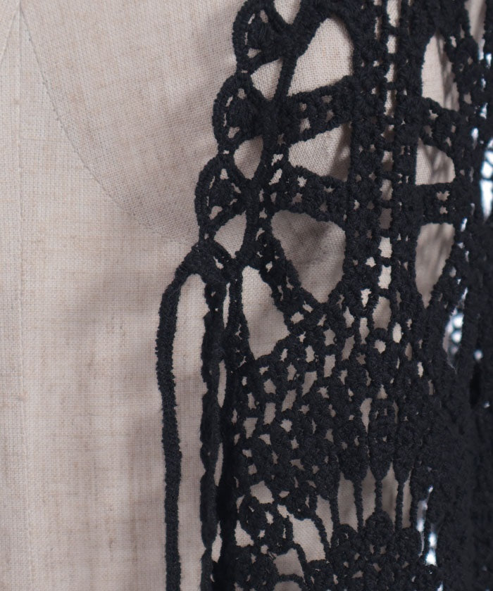 Embroidery Lace Cardigan