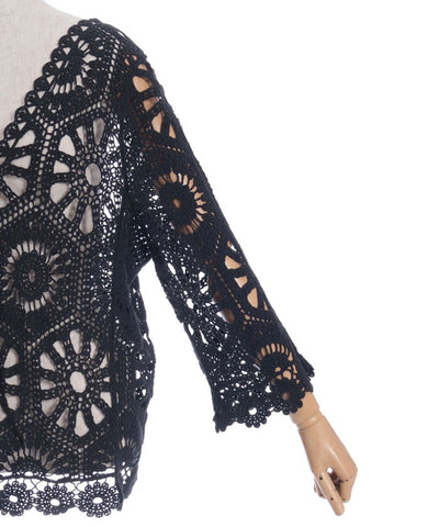 Embroidery Lace Cardigan