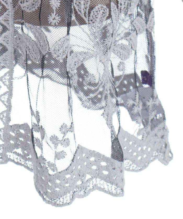 Tulle Embroidery Cardigan