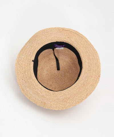 Straw Hat with Ribbon