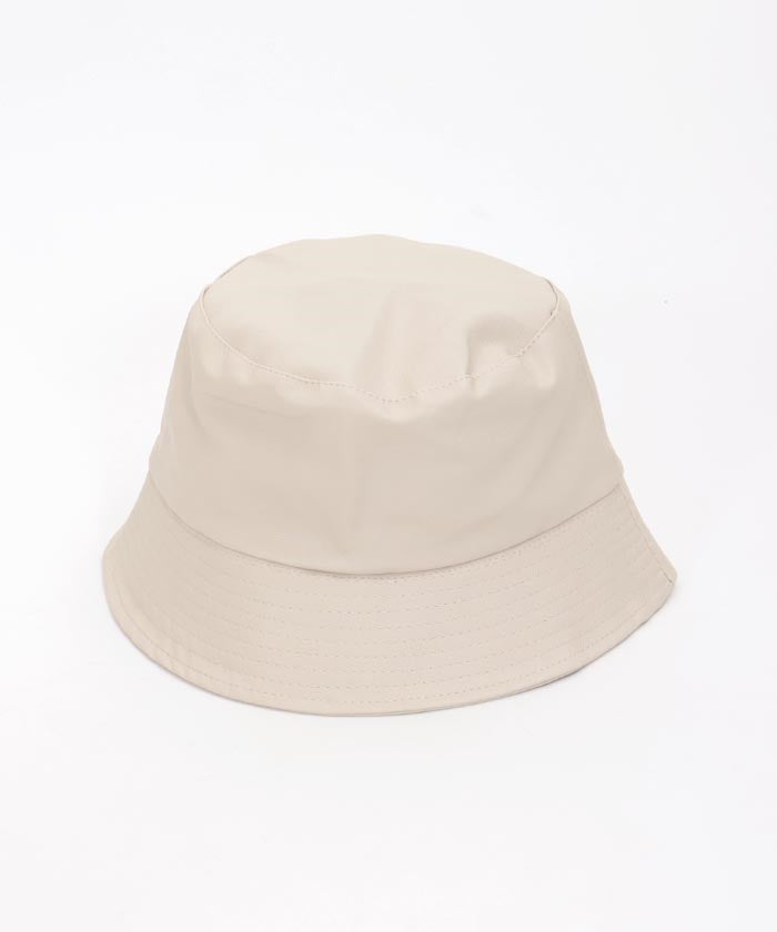 Faux Leather Bucket Hat