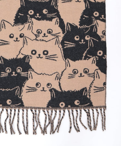 Cat Pattern Stoll