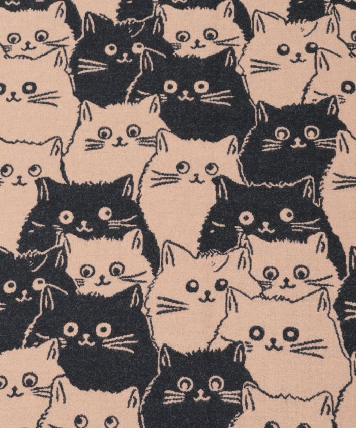 Cat Pattern Stoll