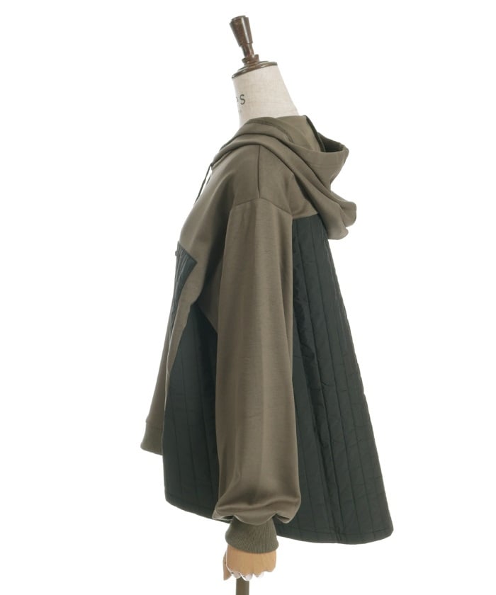 Quilting Panel Hoodie