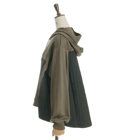 Quilting Panel Hoodie