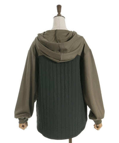 Quilting Panel Hoodie