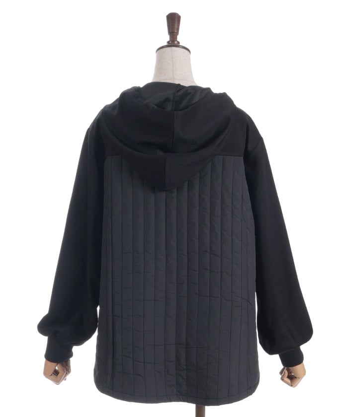 Quilting Panel Hoodie