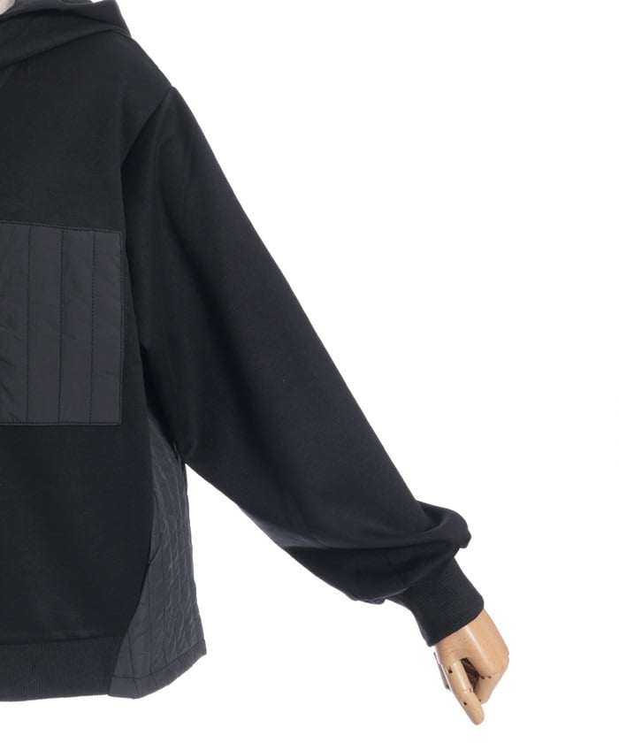 Quilting Panel Hoodie