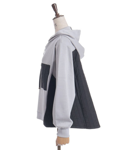 Quilting Panel Hoodie