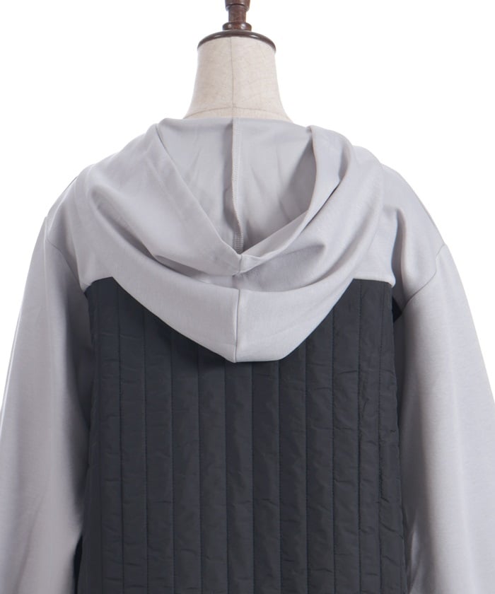 Quilting Panel Hoodie