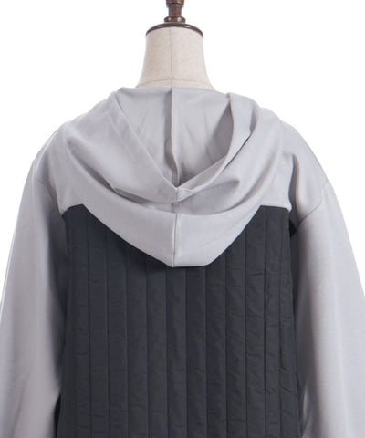 Quilting Panel Hoodie