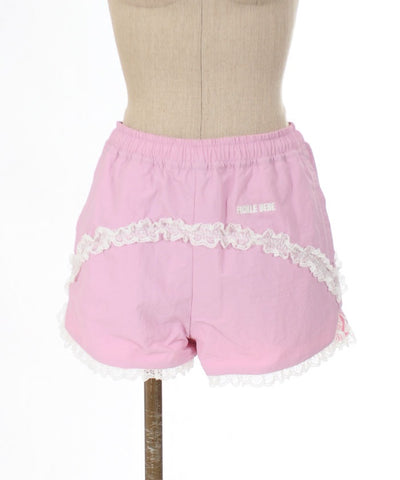 Fickle Bebe Frill Nylon Pants