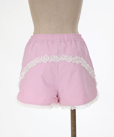 Fickle Bebe Frill Nylon Pants