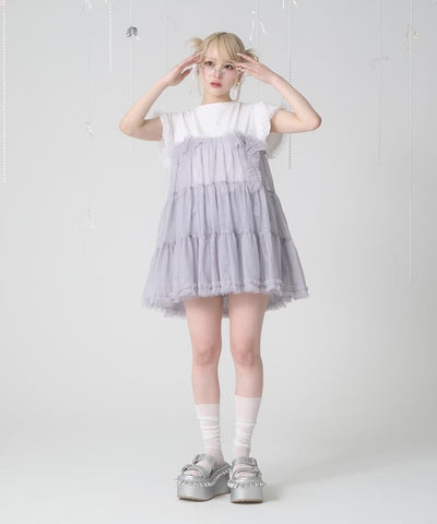 Tulle Switch Top