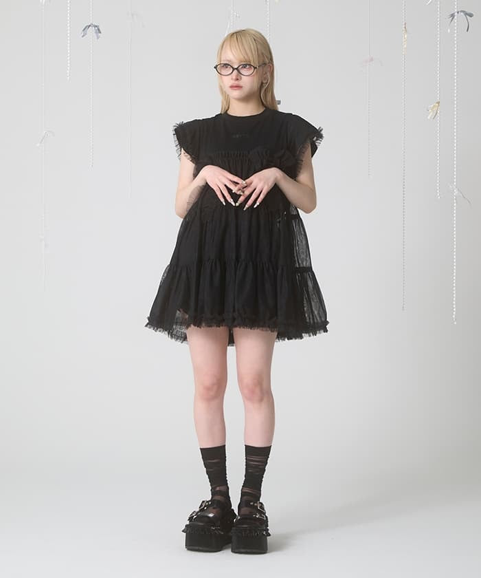 Tulle Switch Top