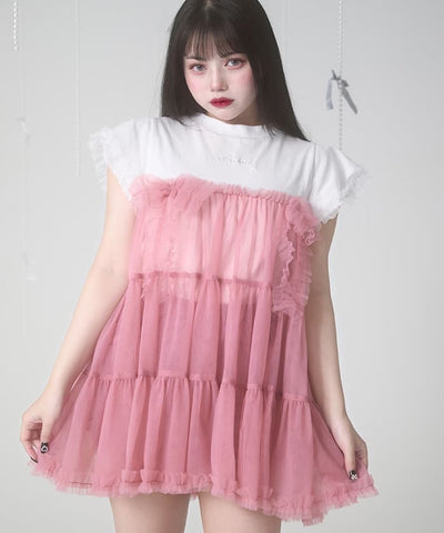 Tulle Switch Top