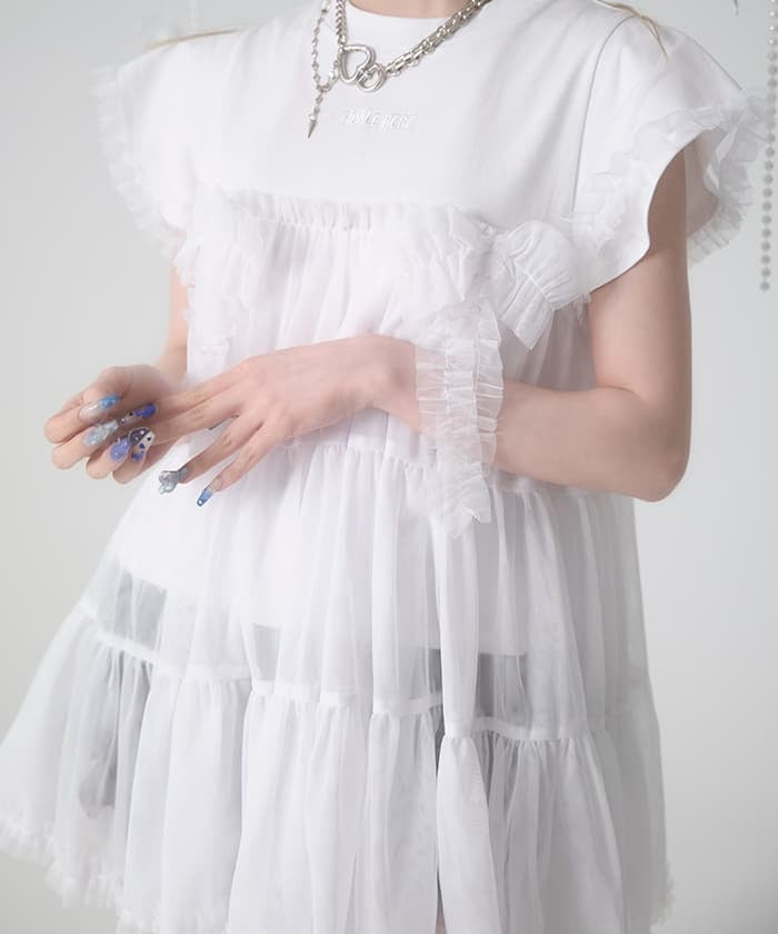 Tulle Switch Top