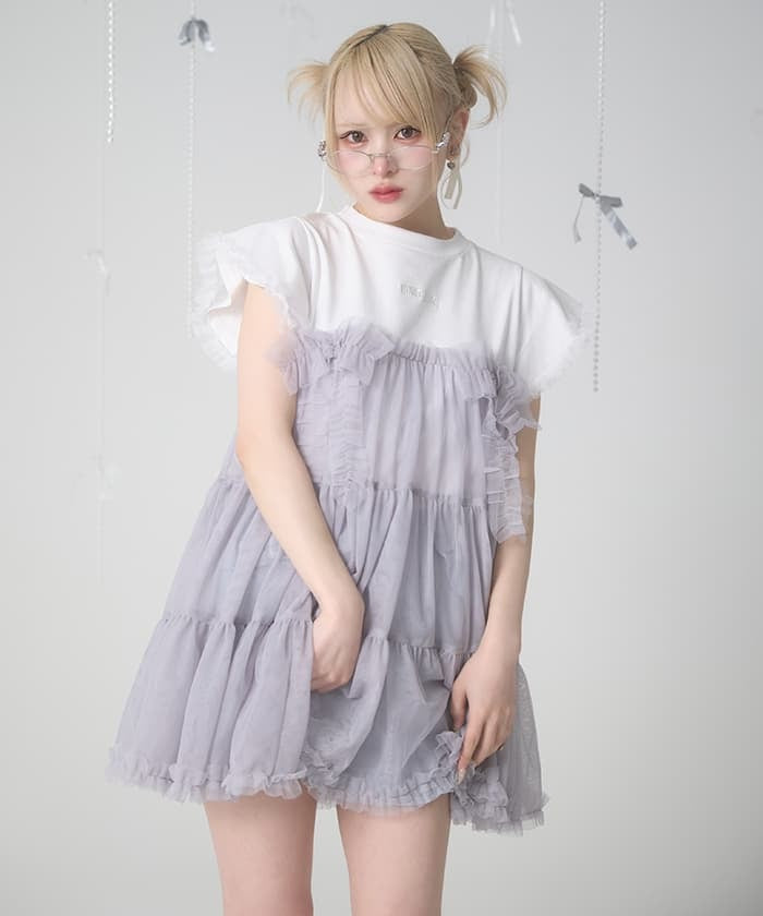 Tulle Switch Top