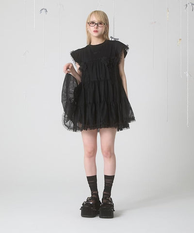 Tulle Switch Top