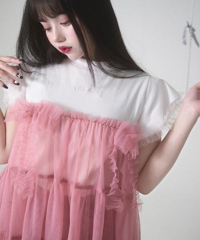 Tulle Switch Top